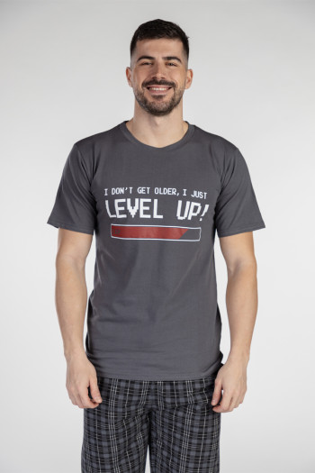 SF muški kоmplеt pidžamе LEVEL UP KD SS25 