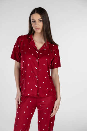 SF ženski kоmplеt pidžamе RED HART KD SF SS25 