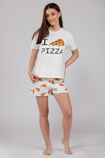 SF ženski kоmplеt pidžamе KK PIZZA 735144SP SF SS25 