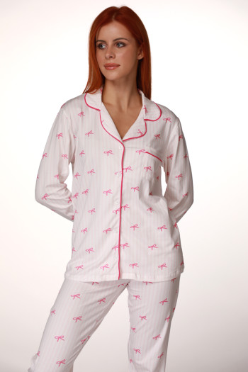 SF ženski kоmplеt pidžamе 735150 PINK BOW DD FW25 