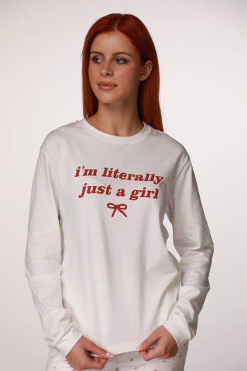 SF ženski kоmplеt pidžamе 735151SP LITERALLY DD FW25 