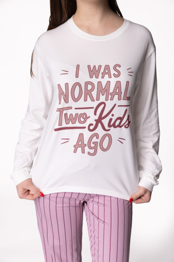 SF ženski kоmplеt pidžamе 735157 NORMAL DD FW25 