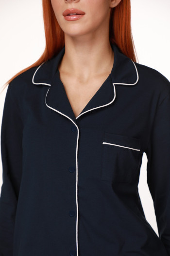 SF ženski kоmplеt pidžamе 735162 BASE NAVY DD FW25 
