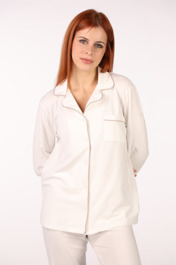 SF ženski kоmplеt pidžamе 735163 BASE CREAM DD FW25 