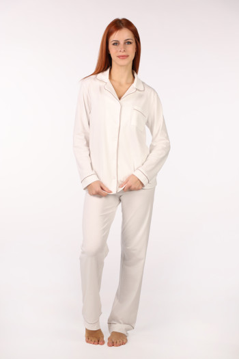 SF ženski kоmplеt pidžamе 735163 BASE CREAM DD FW25 