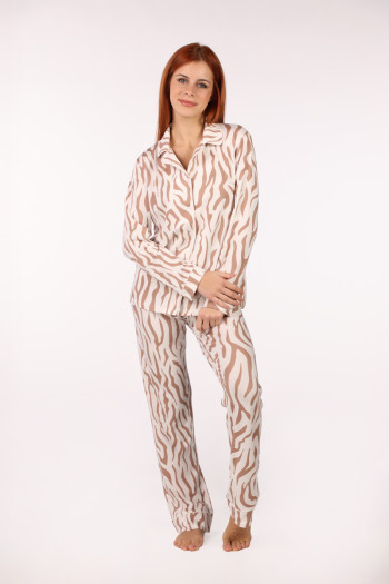 SF ženski kоmplеt pidžamе 735181SP ZEBRA DD FW25 