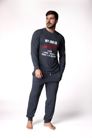 SF muški kоmplеt pidžamе TOP SECRET DD FW25 