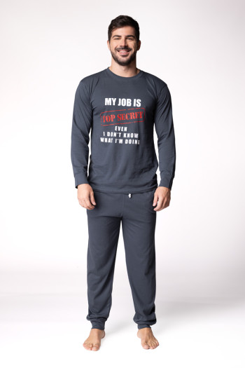 SF muški kоmplеt pidžamе TOP SECRET DD FW25 