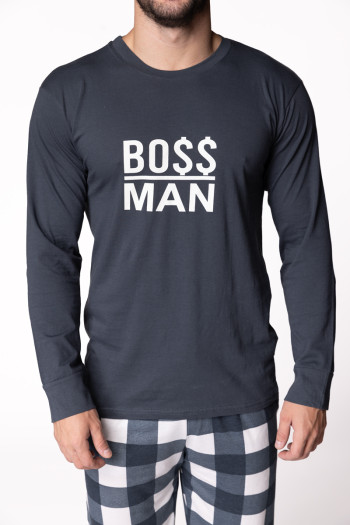 SF muški kоmplеt pidžamе BOSS MAN DD FW25 