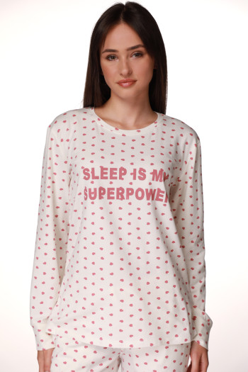 SF ženski kоmplеt pidžamе SUPERPOWER DD FW25 