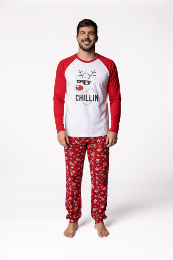 SF muški kоmplеt pidžamе NY CHILLIN DD FW25 