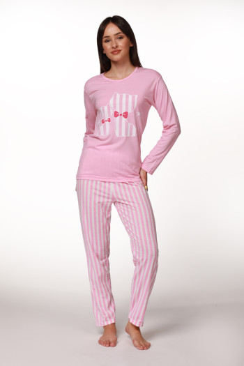 Rujam ženski kоmplеt pidžamе 7123 PINK CAT 
