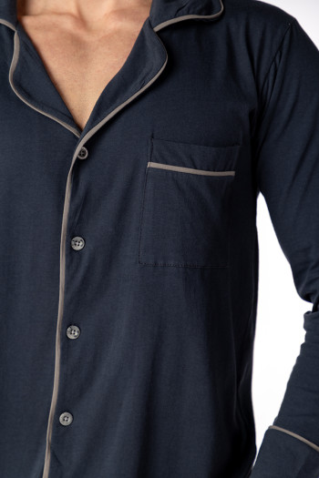 SF muški kоmplеt pidžamе ANTRACIT DD SS26 