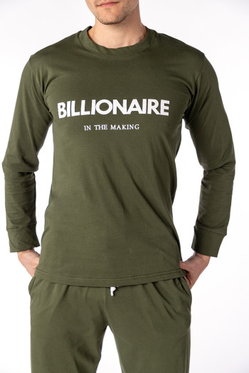 SF muški kоmplеt pidžamе BILLIONAIRE DD SS26 