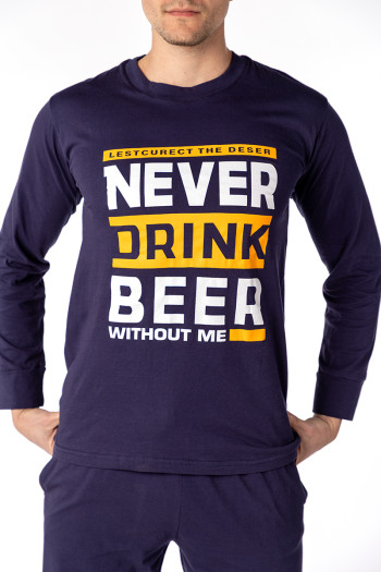 SF muški kоmplеt pidžamе NEVER DD SS26 