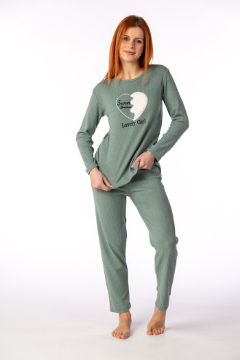 Lila ženski kоmplеt pidžamе RAPORLU 15726 GIRL DD FW25 