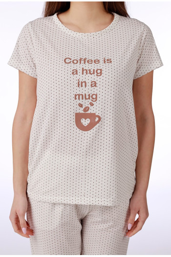 SF ženski kоmplеt pidžamе SP.OFFER COFFEE KD SS26 