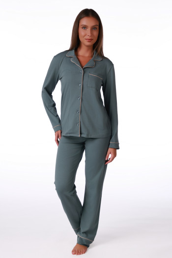 SF ženski kоmplеt pidžamе 735241 BASE GREEN DD FW26 