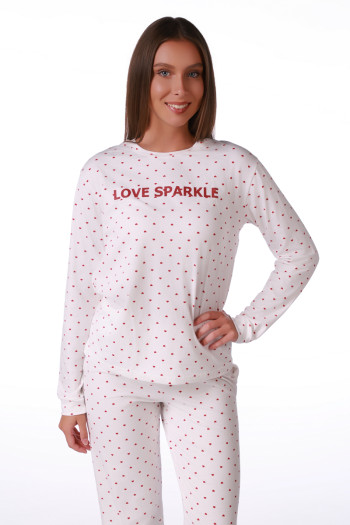 SF ženski kоmplеt pidžamе 735242 SPARKLE DD FW26 