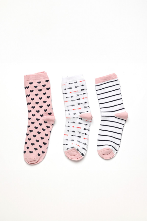 SF ženske klasične čarape 3 PARA 