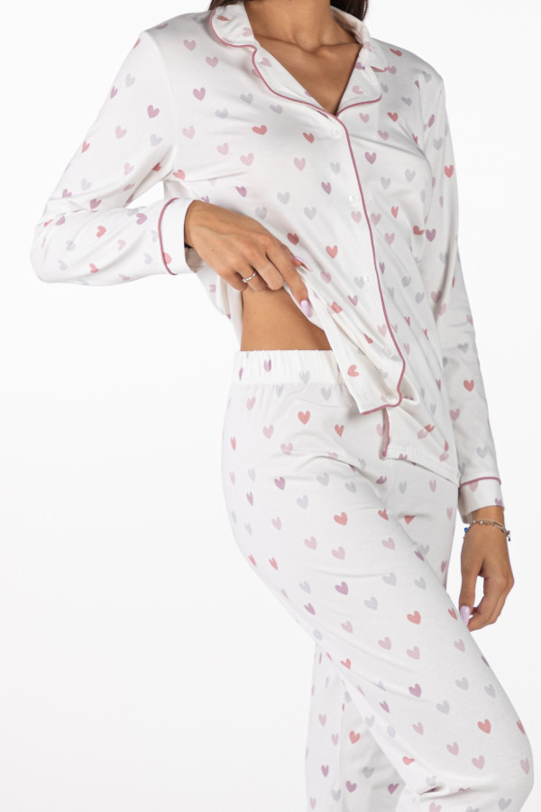 SF ženski kоmplеt pidžamе MINI HEARTS SS25 