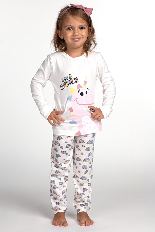 SF dečji kоmplеt pidžamе I M A DINOCORN FW24 