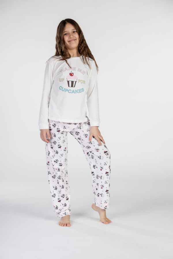 SF  kоmplеt pidžamе 735131 CUPCAKES DD SS25 