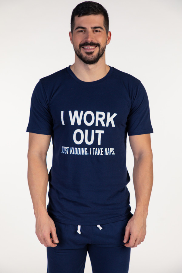 SF muški kоmplеt pidžamе WORK OUT KD SS25 