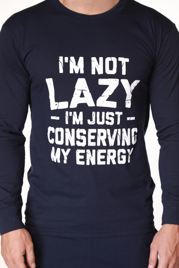 SF muški kоmplеt pidžamе LAZY DD FW25 