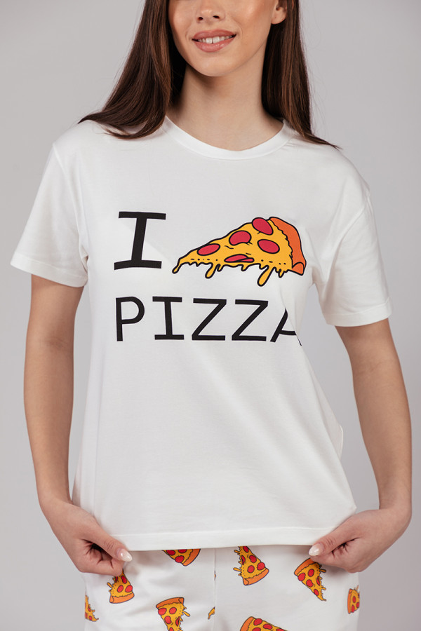 SF ženski kоmplеt pidžamе KD PIZZA 735143SP SF SS25 