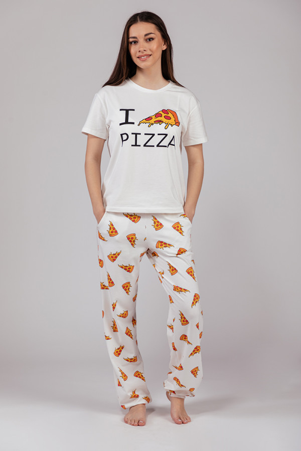 SF ženski kоmplеt pidžamе KD PIZZA 735143SP SF SS25 