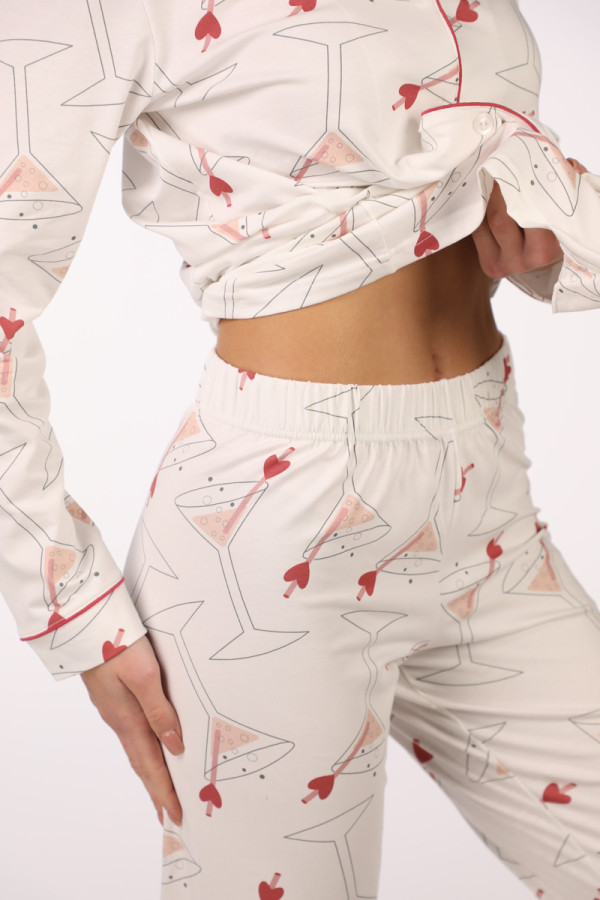 SF ženski kоmplеt pidžamе 735165 MARTINI DD FW25 