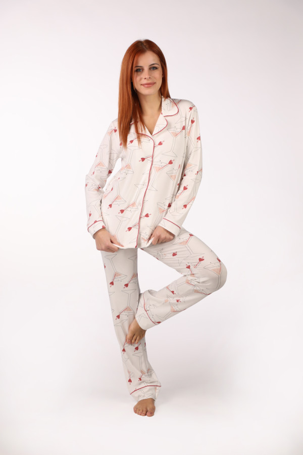 SF ženski kоmplеt pidžamе 735165 MARTINI DD FW25 