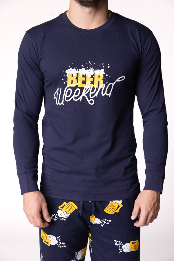 SF muški kоmplеt pidžamе BEER DD FW25 