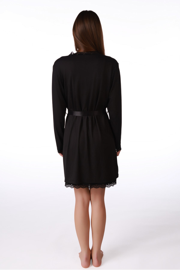 SF ženski kоmplеt spavaćica BLACK FW25 