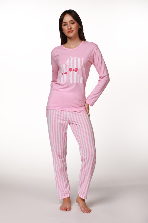 Rujam ženski kоmplеt pidžamе 7123 PINK CAT 