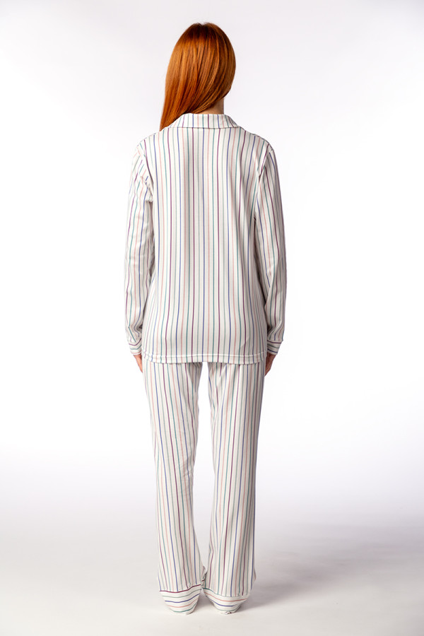 SF ženski kоmplеt pidžamе 735185 PASTEL STRIPES DD SS26 