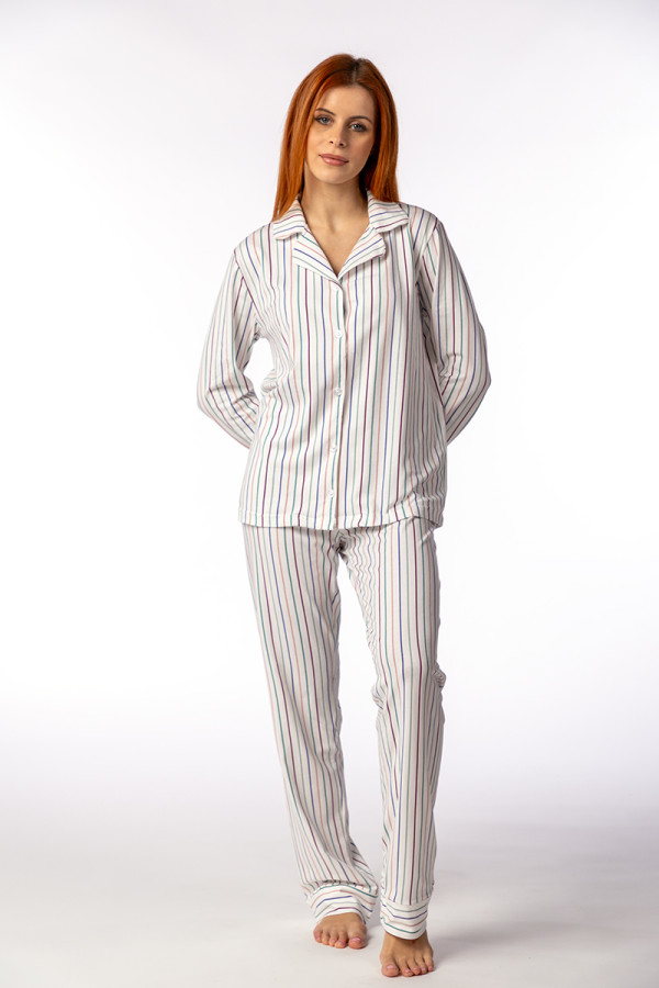 SF ženski kоmplеt pidžamе 735185 PASTEL STRIPES DD SS26 