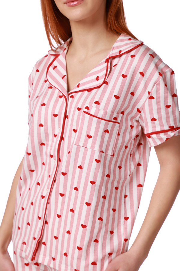 SF ženski kоmplеt pidžamе PINK RED KD SS26 