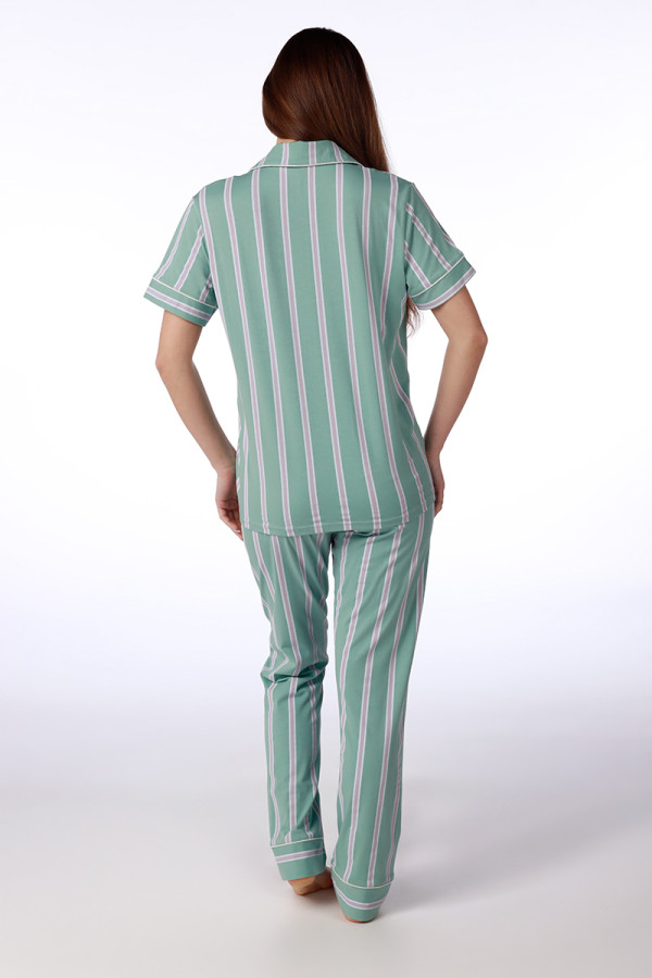 SF ženski kоmplеt pidžamе 735198 PINK STRIPES KD SS26 