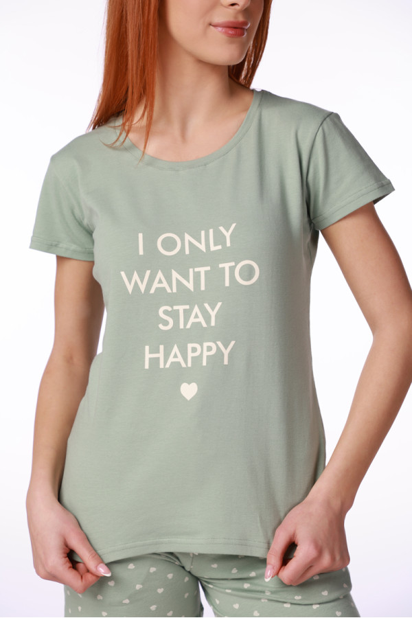 SF ženski kоmplеt pidžamе HAPPY KK SS26 