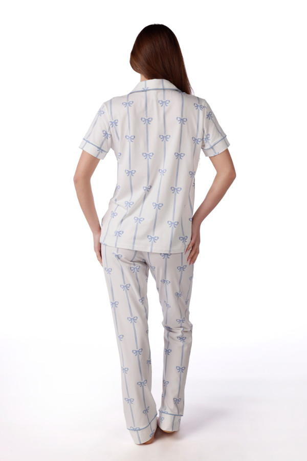 SF ženski kоmplеt pidžamе 735204SP BLUE BOW KD SS26 