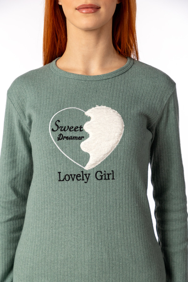 Lila ženski kоmplеt pidžamе RAPORLU 15726 GIRL DD FW25 