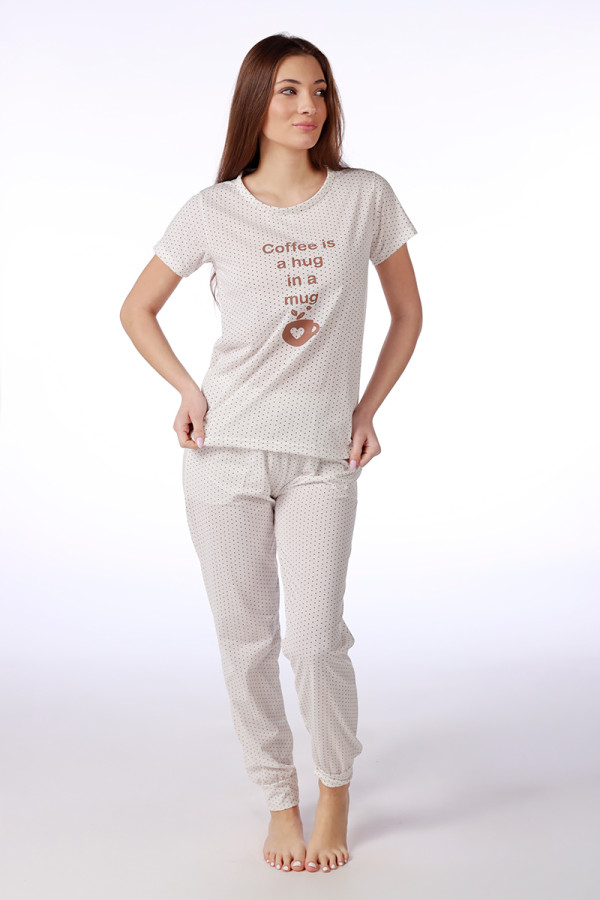 SF ženski kоmplеt pidžamе SP.OFFER COFFEE KD SS26 