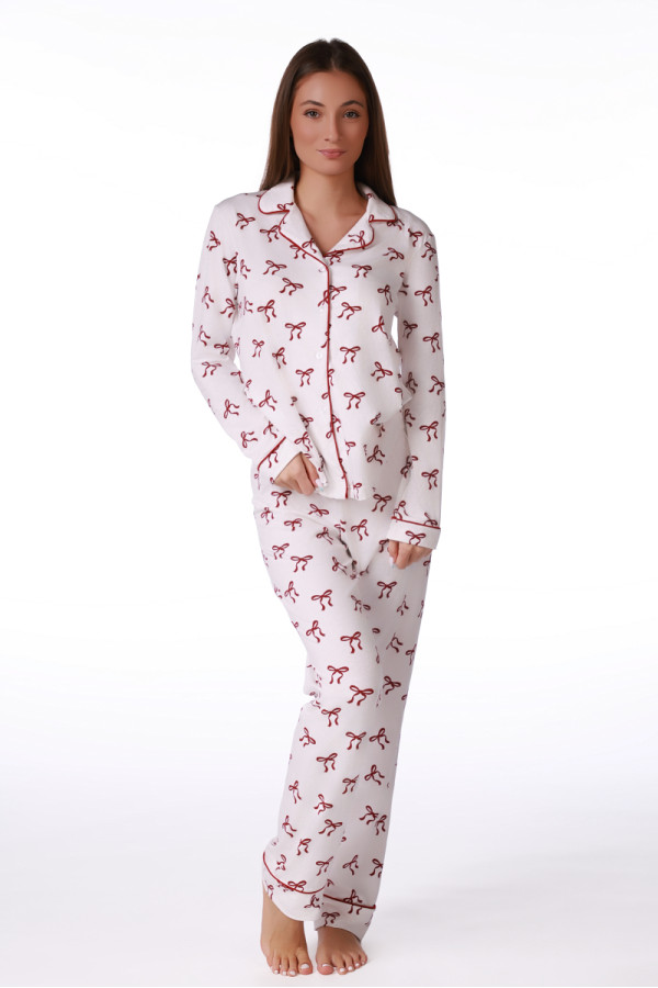 SF ženski kоmplеt pidžamе 735240 RED BOW DD FW26 