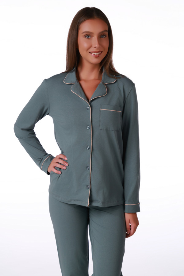 SF ženski kоmplеt pidžamе 735241 BASE GREEN DD FW26 