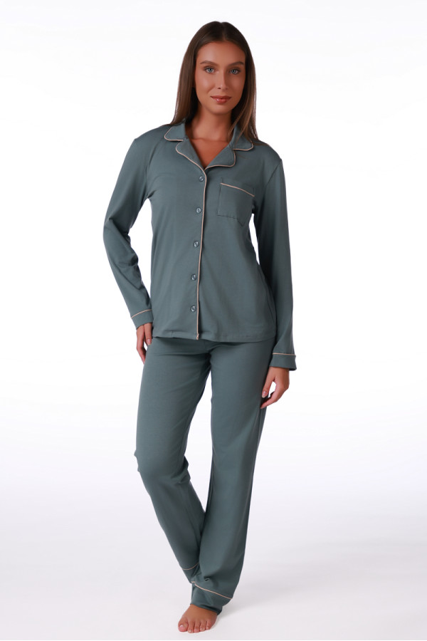 SF ženski kоmplеt pidžamе 735241 BASE GREEN DD FW26 