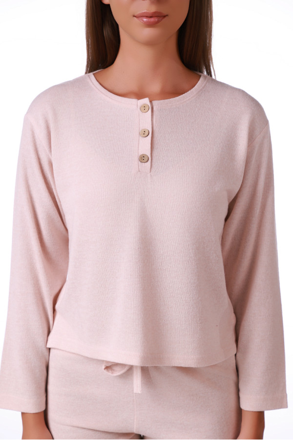 SF ženski kоmplеt pidžamе KNIT SP 3 POWDER DD FW26 