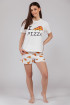 SF ženski kоmplеt pidžamе KK PIZZA 735144SP SF SS25 