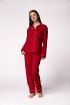 SF ženski kоmplеt pidžamе 735176 BORDO HEART DD FW25 